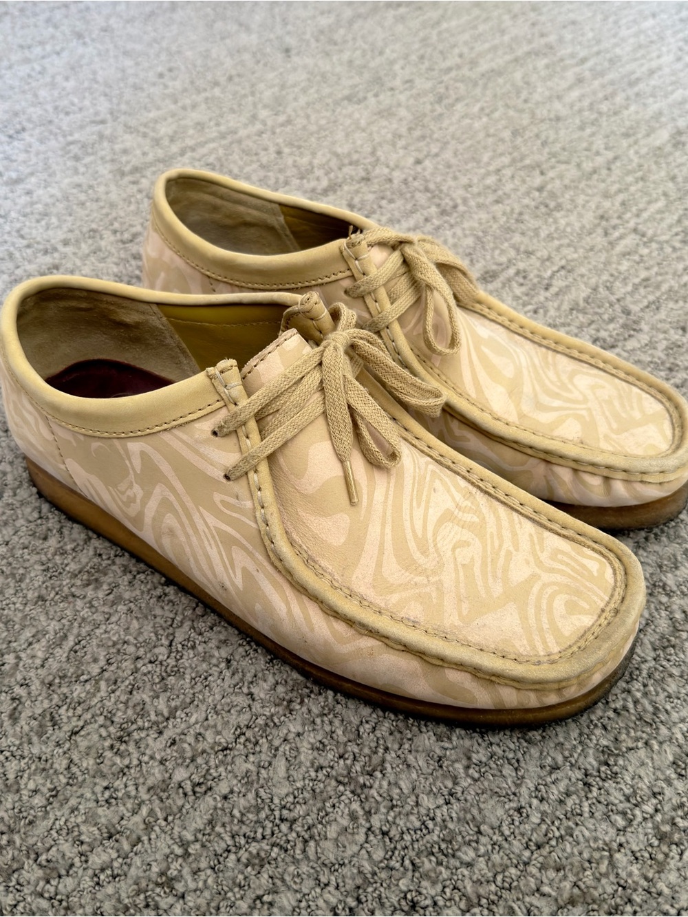 Barely Worn Clarks Originals Wallabees Wu Wear 2019 Size 11 Wu Tang Clan